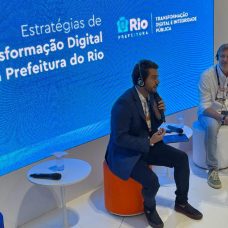 Palestra no Web Summit - Marcelo Piu / Prefeitura do Rio